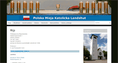 Desktop Screenshot of pmk-landshut.de